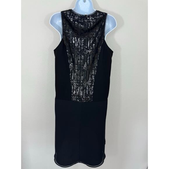 BCBGeneration Black Sequin Detail Shift Dress | Size S - Picture 9 of 11